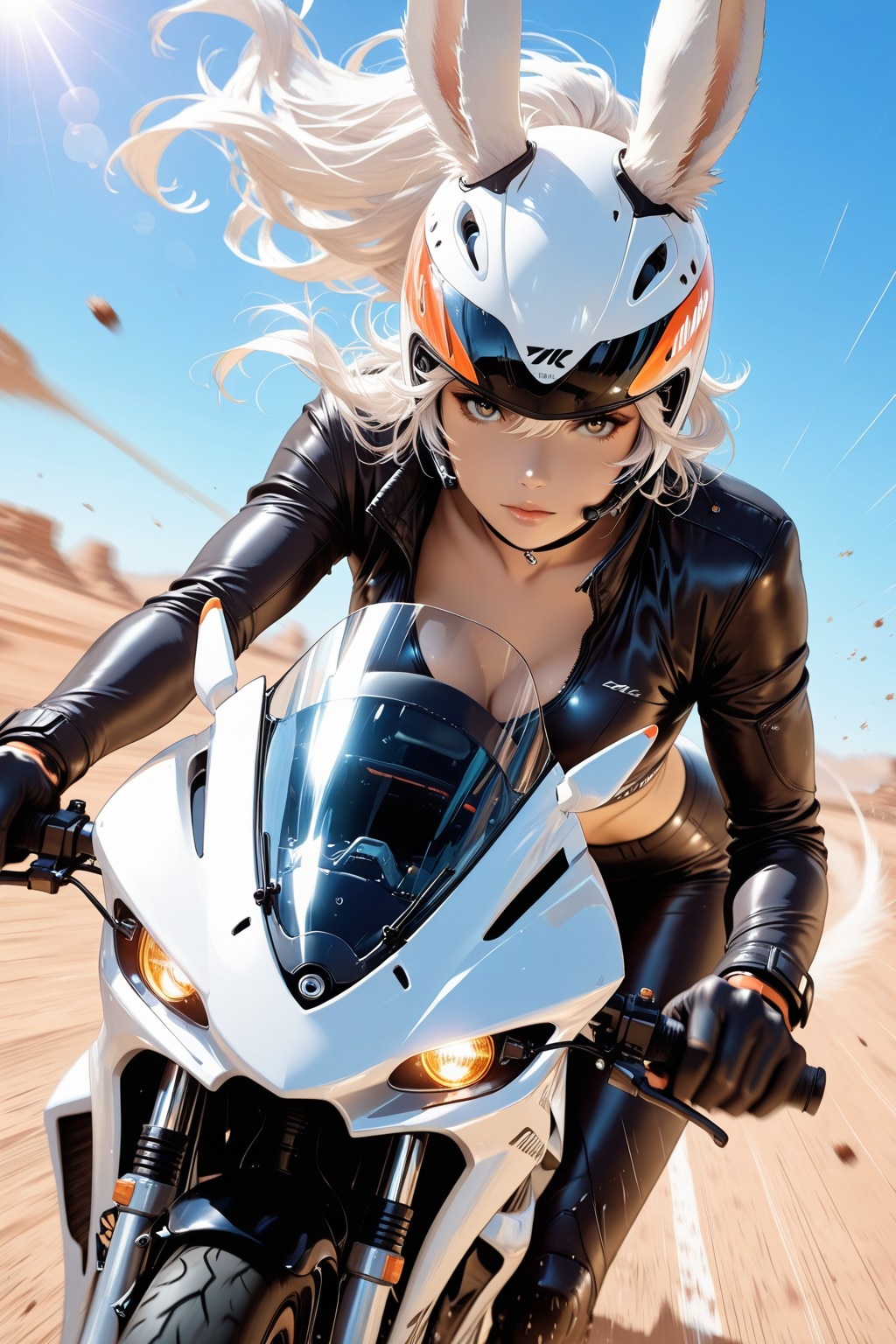 Beautiful Bunny Girl（美しい獣耳ガール【バイクで疾走篇】）