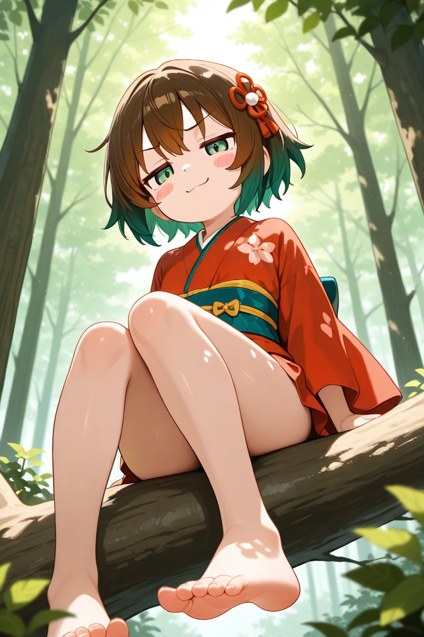 因習村ごっこをするローリーなボーイッシュ