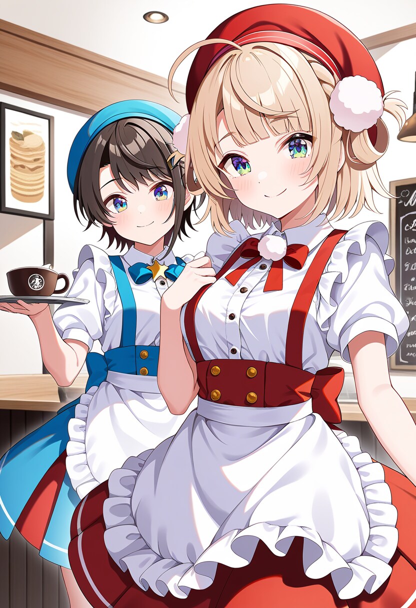 しぐれうい　大空スバル | の人気AIイラスト・グラビア