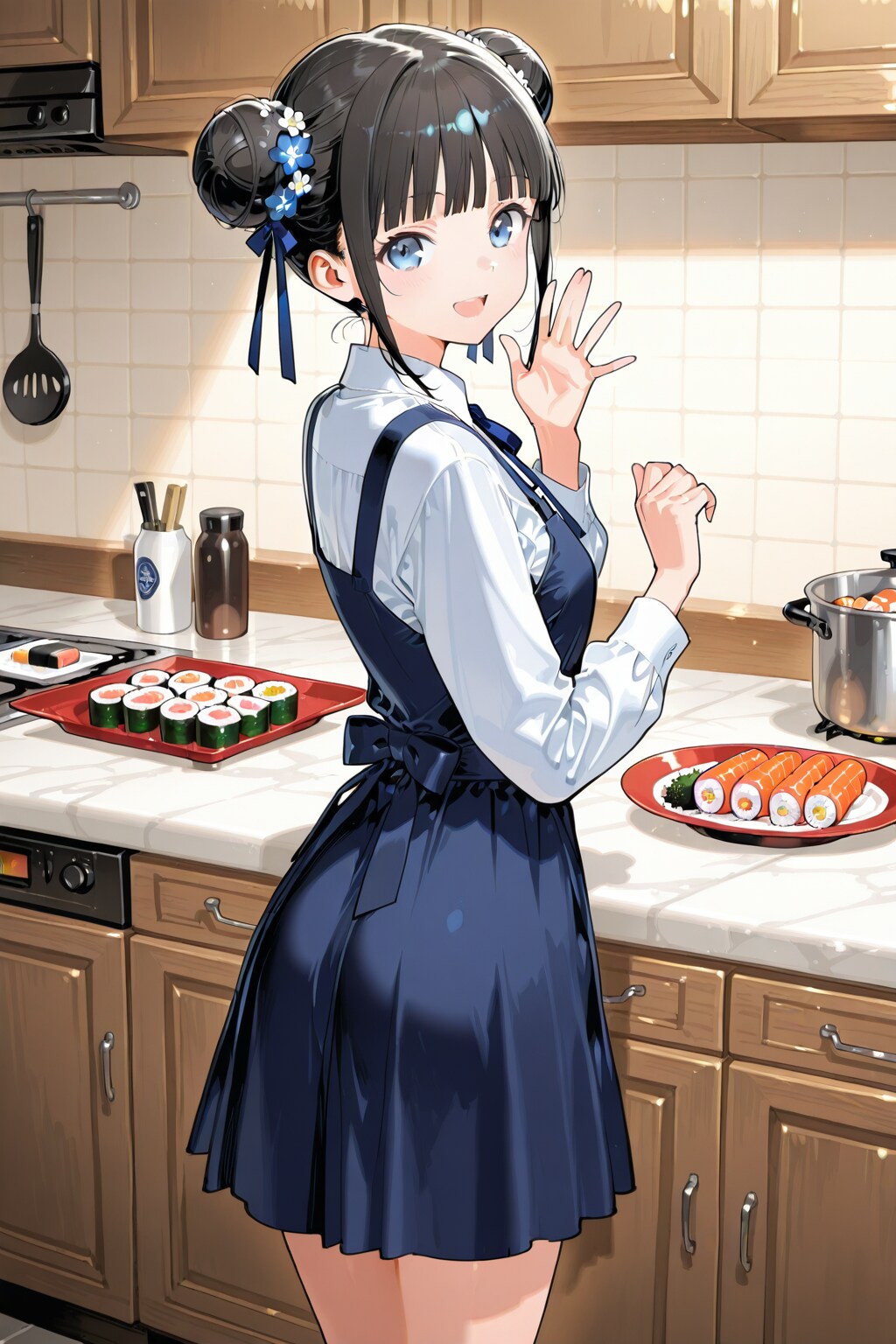 お寿司づくりのおだんごちゃん🍡✨