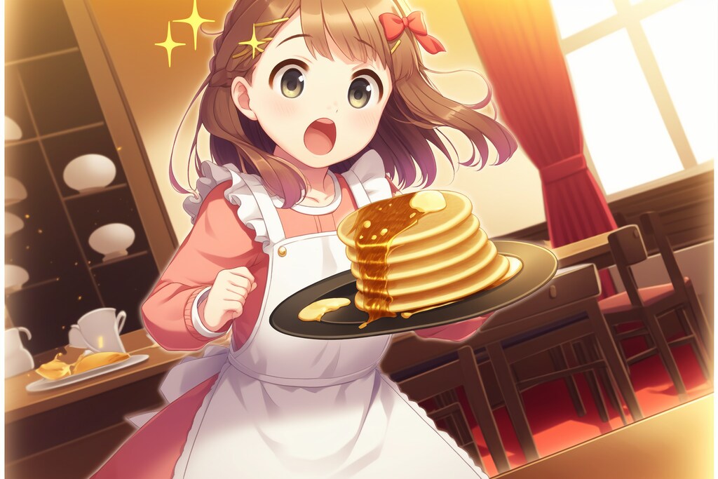 ホットケーキおいしそう