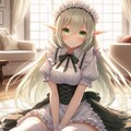 エルフちゃんメイド☕️ 4枚目