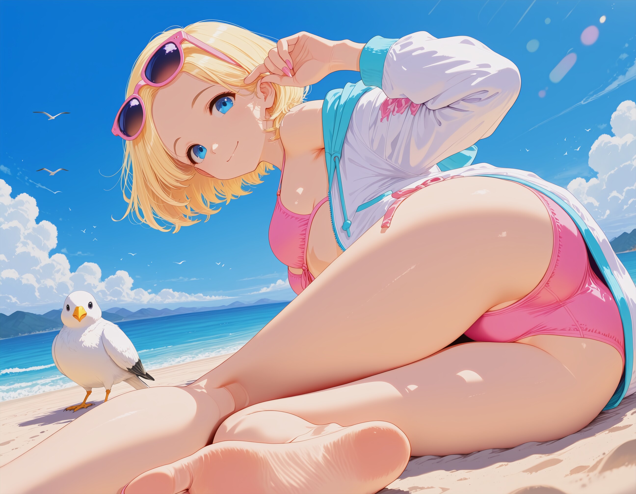 はーい あっちのカメラ見てね～