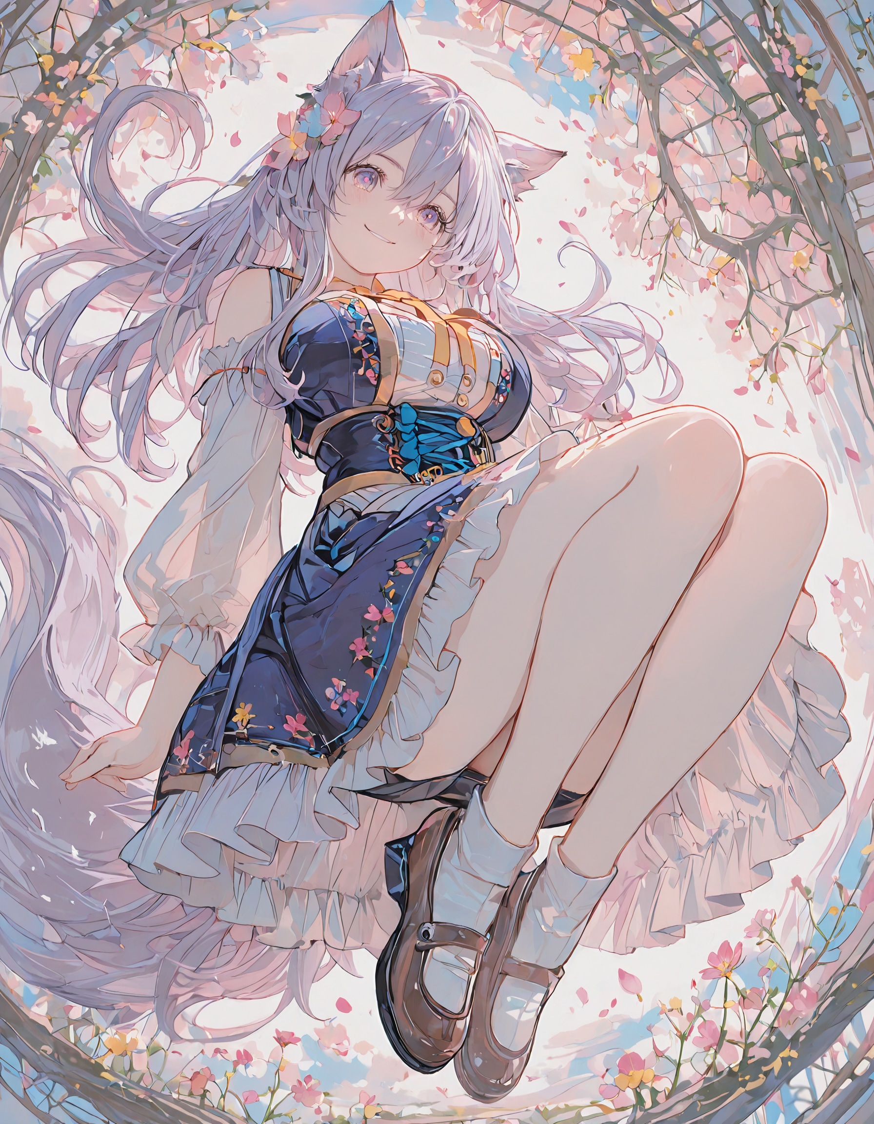 けもみみ娘 | の人気AIイラスト・グラビア