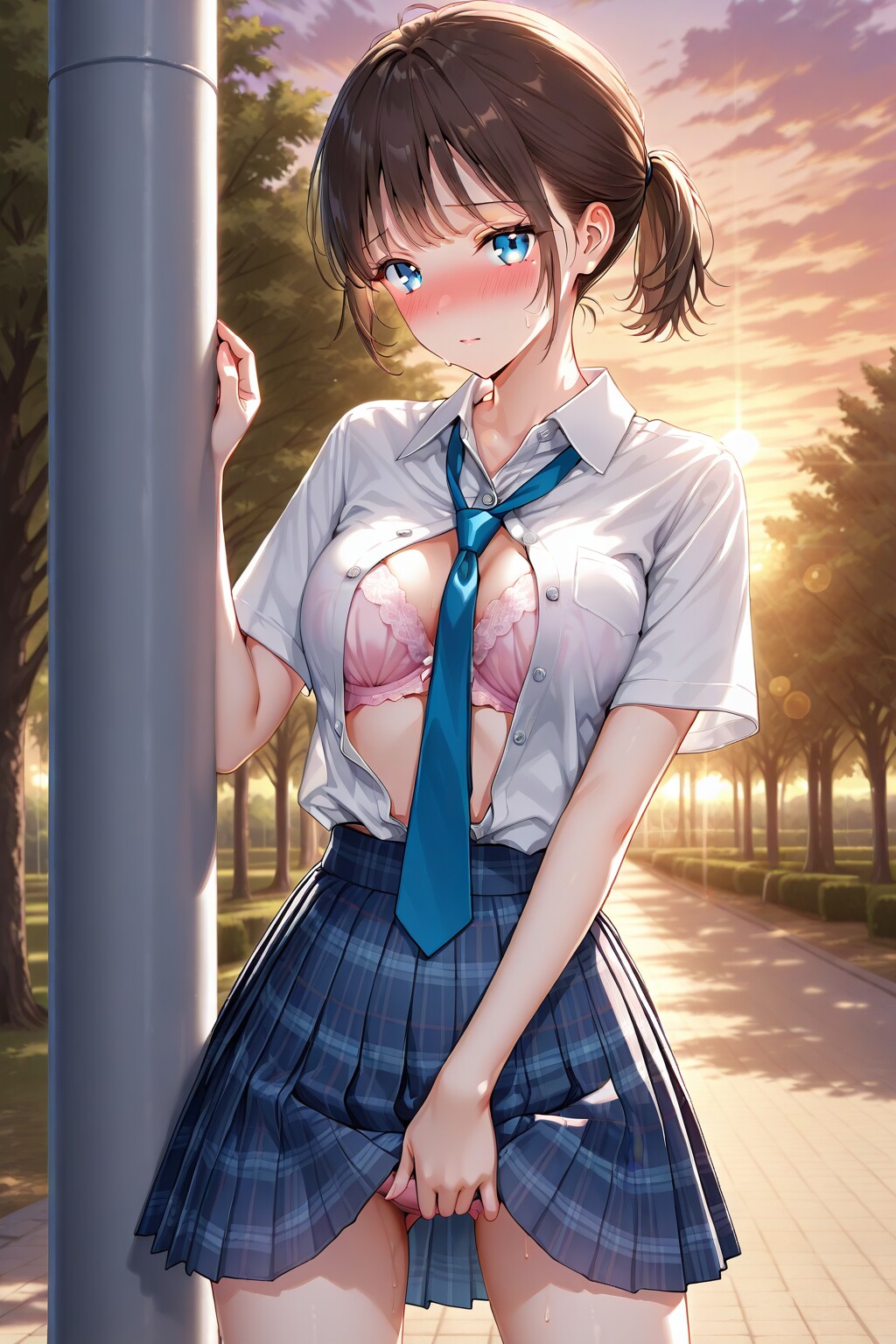 見て