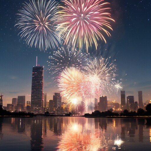 花火シーン | の人気AIイラスト・グラビア