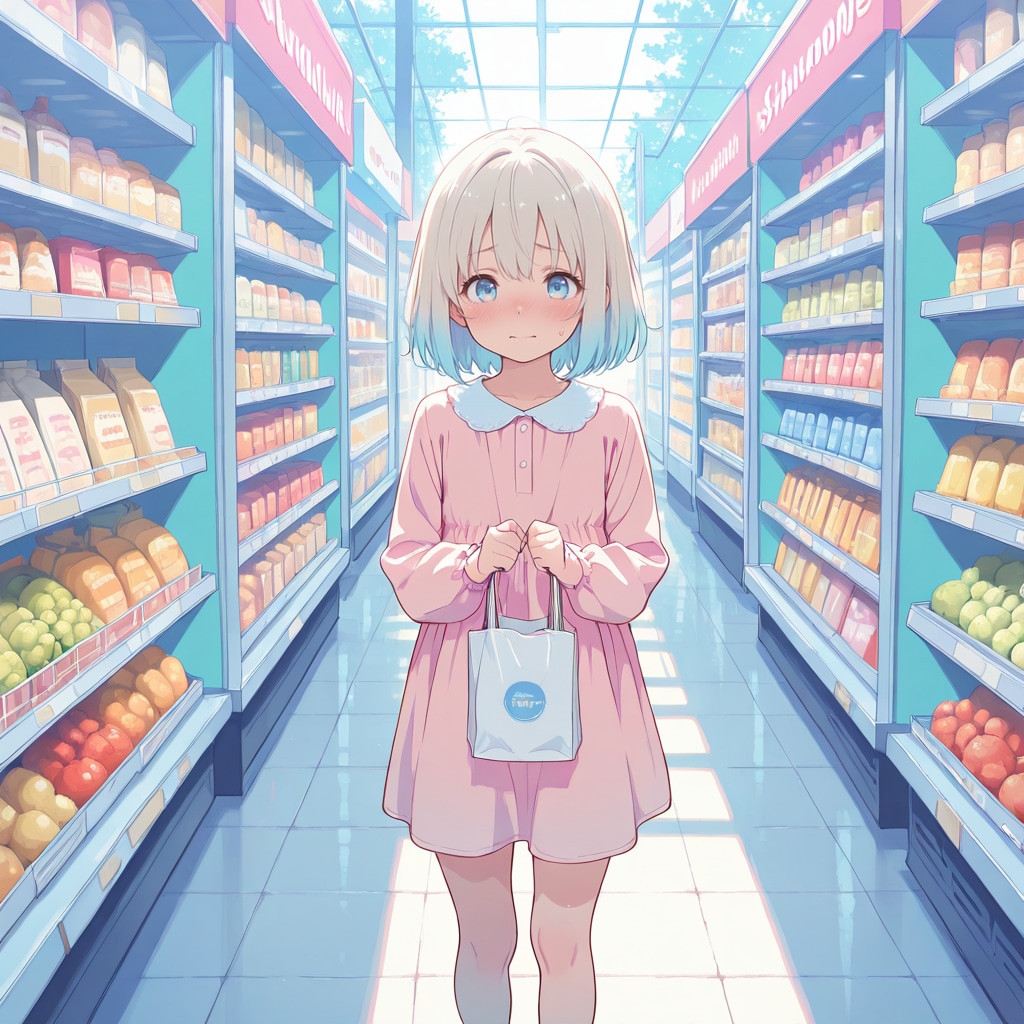 妹の初めてのお買い物 | の人気AIイラスト・グラビア