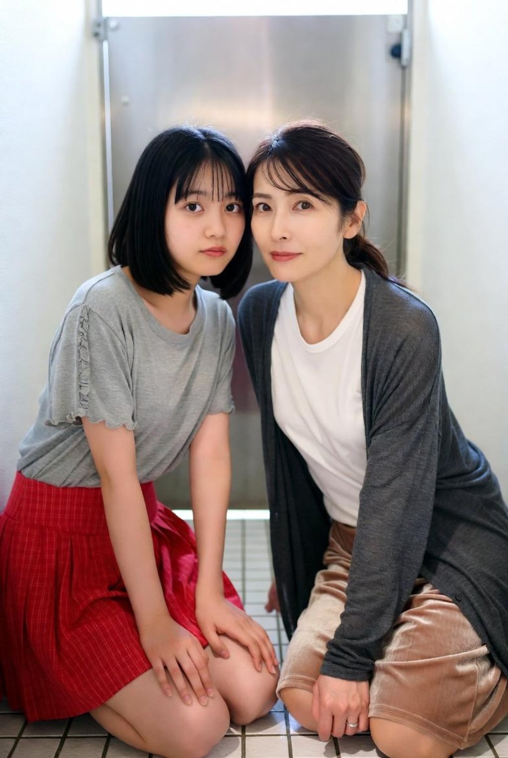 いつもの仲良し親子