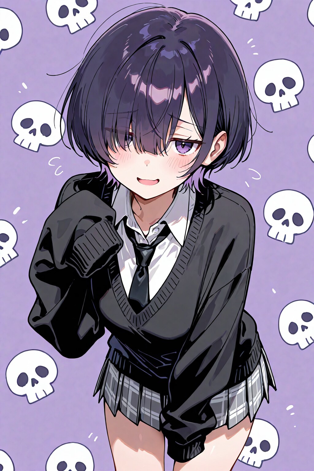 闇のブカブカ袖