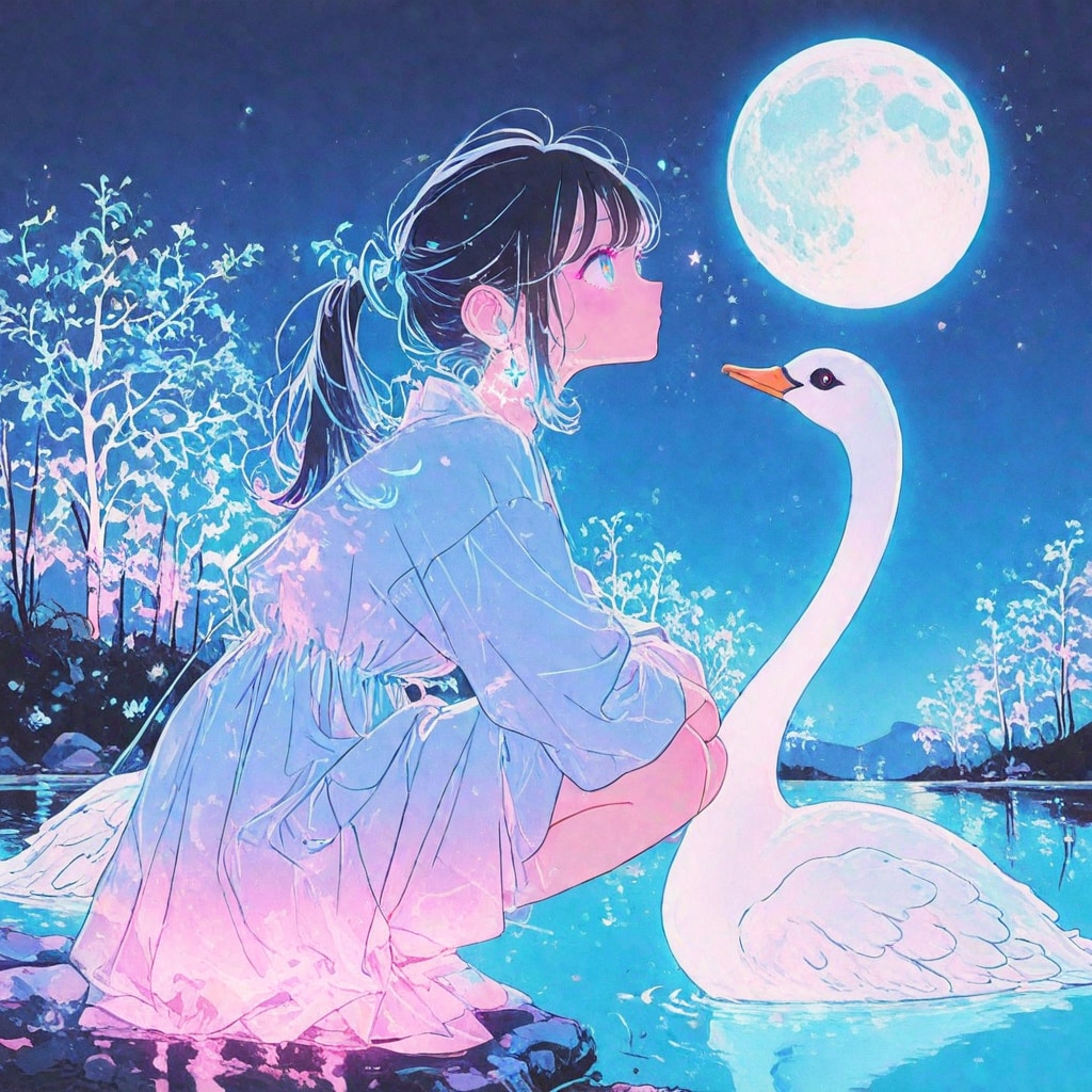 白鳥とポニテちゃん