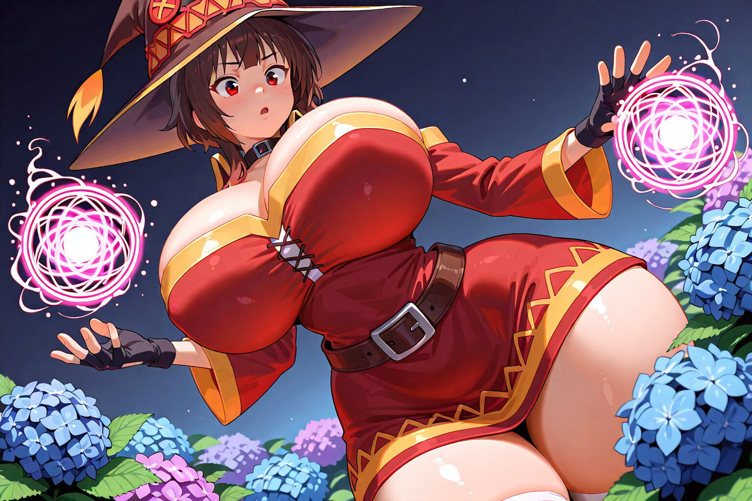 紫陽花魔法？(´・ω・`)