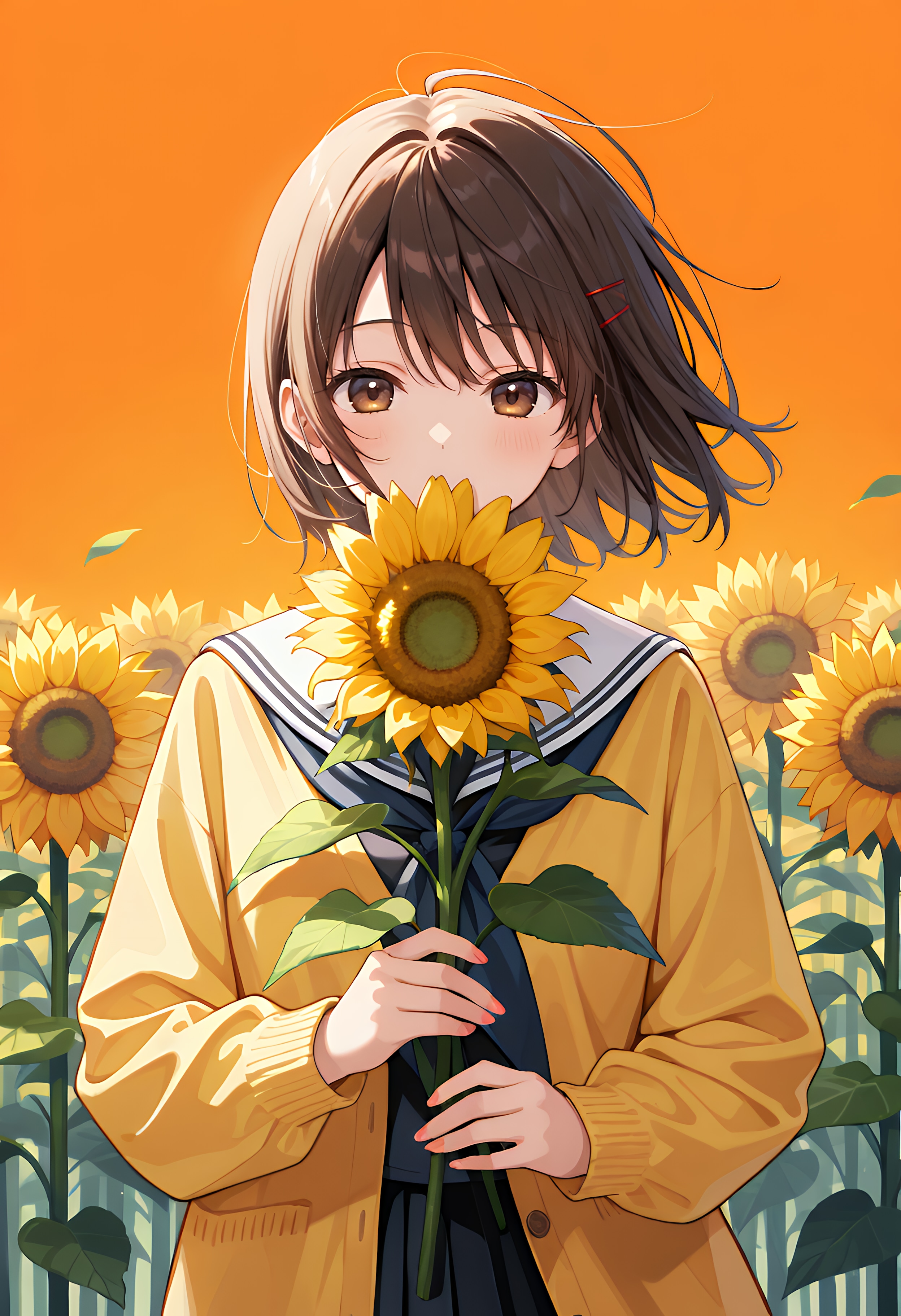 ヒマワリ | の人気AIイラスト・グラビア