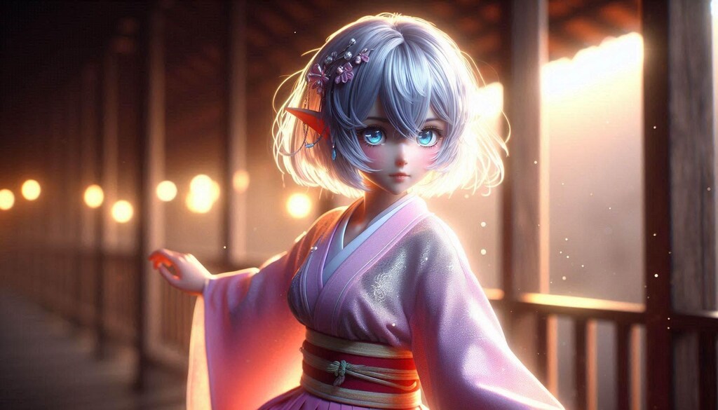 エルフ娘
