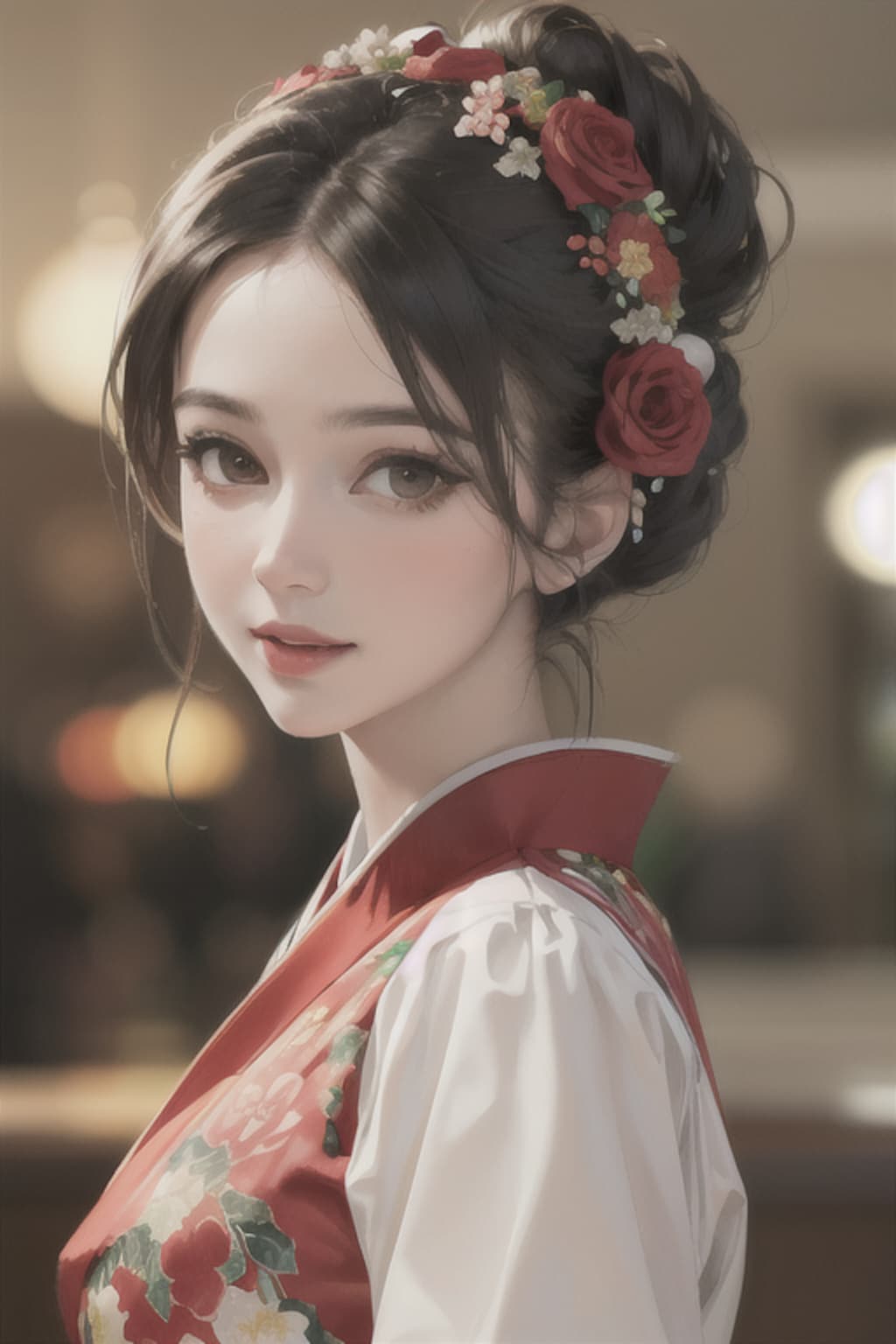 着物姿の女性〈２〉