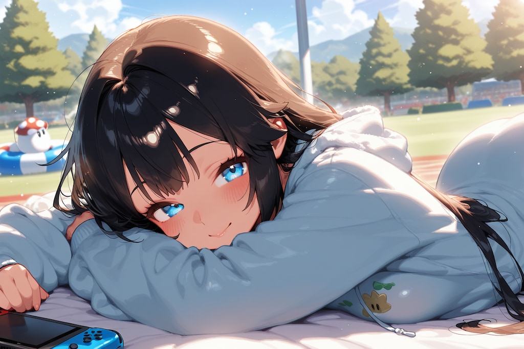 半年待ちのSwich2が届いて楽しんでいる