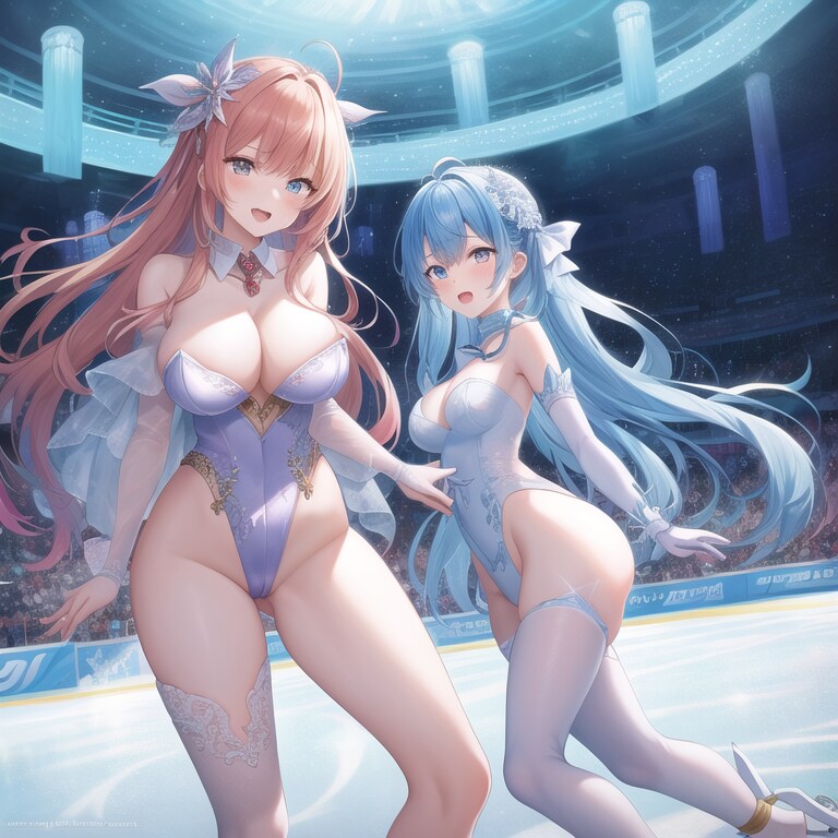 練習(アイススケート)