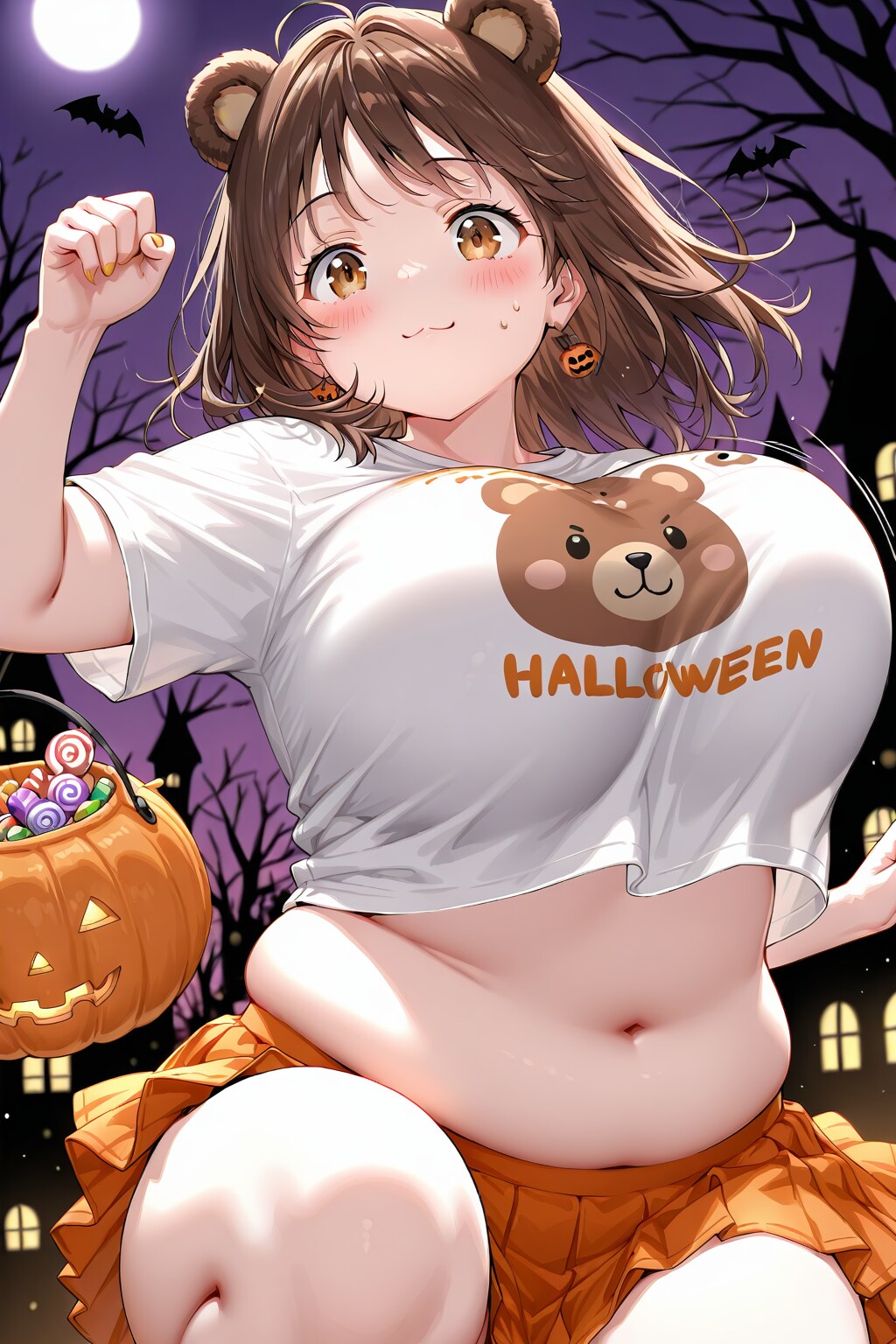 ハロウィンくまちゃん