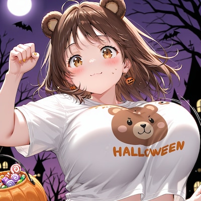 ハロウィンくまちゃん