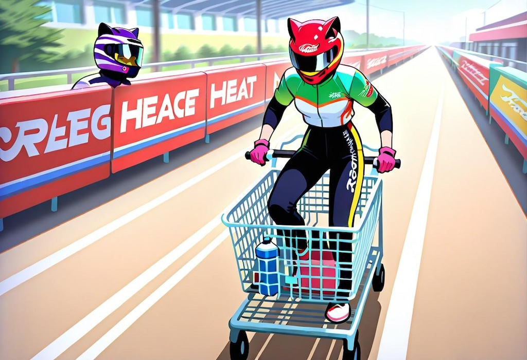 ショッピングカートレース2026⑧