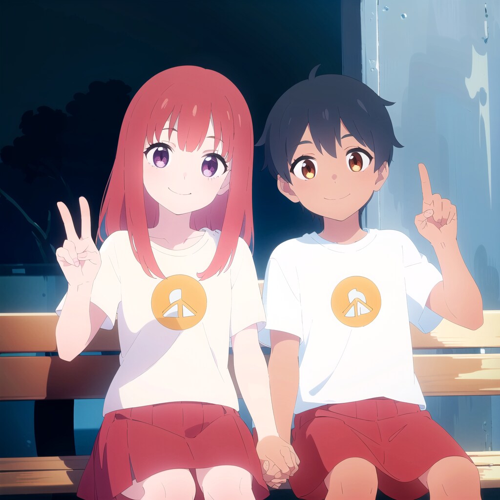 おさななじみツーショット！