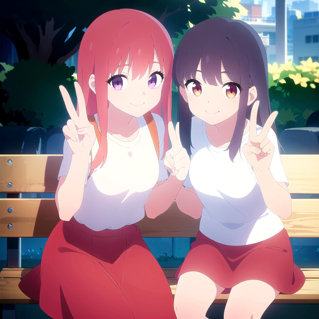 おさななじみツーショット！