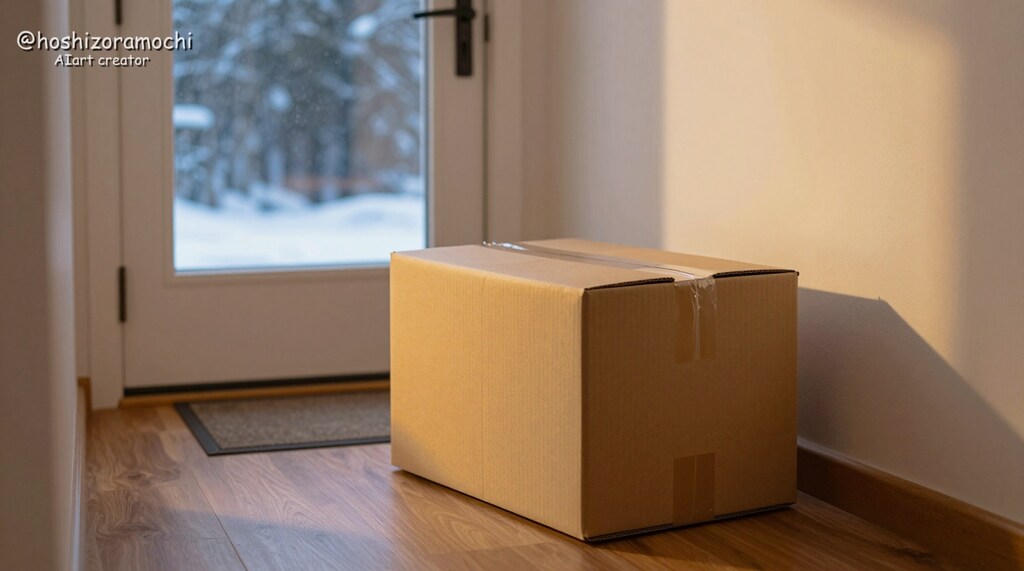 重い荷物は玄関まで