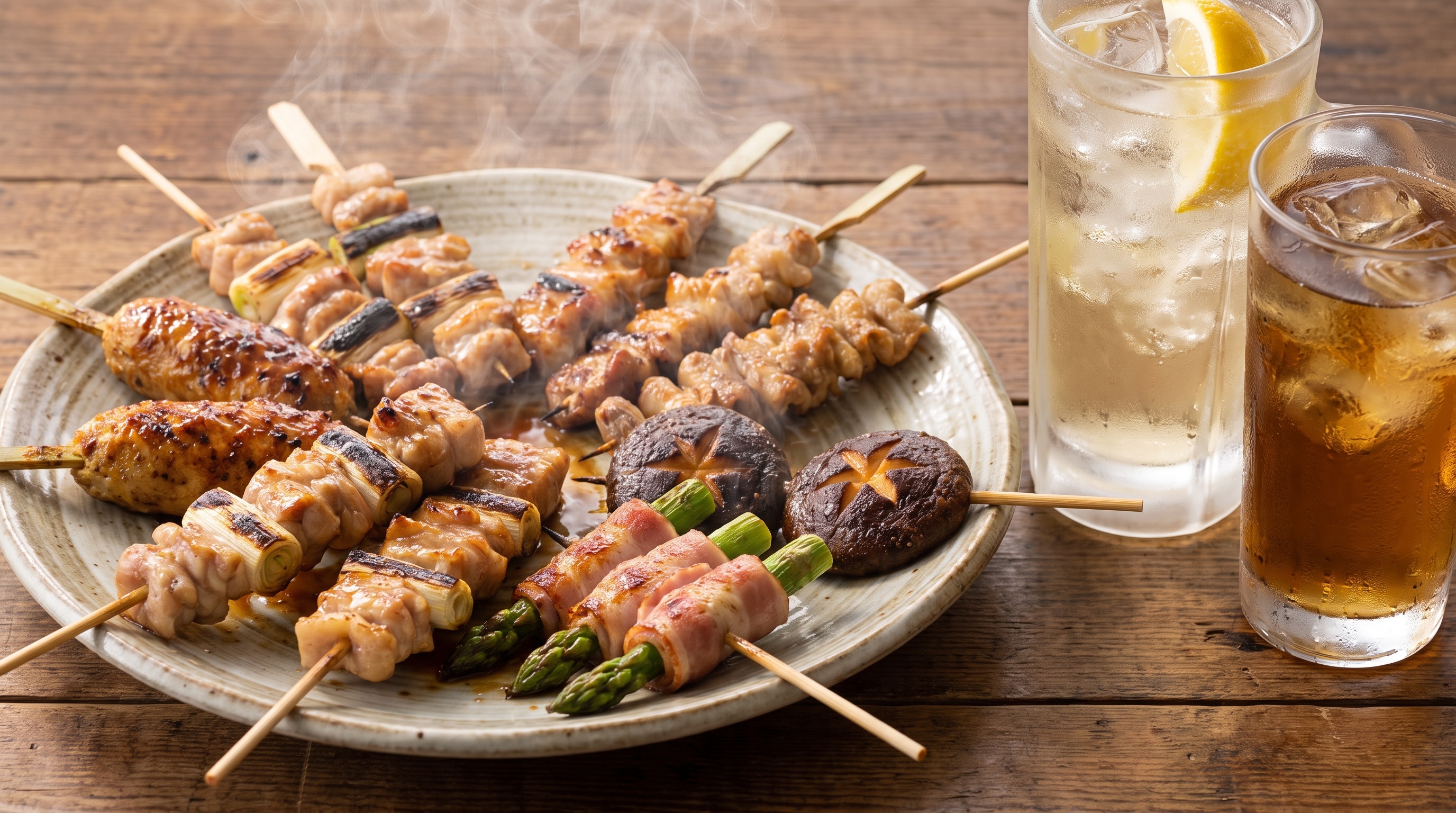 摩訶不思議食堂の焼き鳥食べ放題と飲み放題付プラン | の人気AIイラスト・グラビア