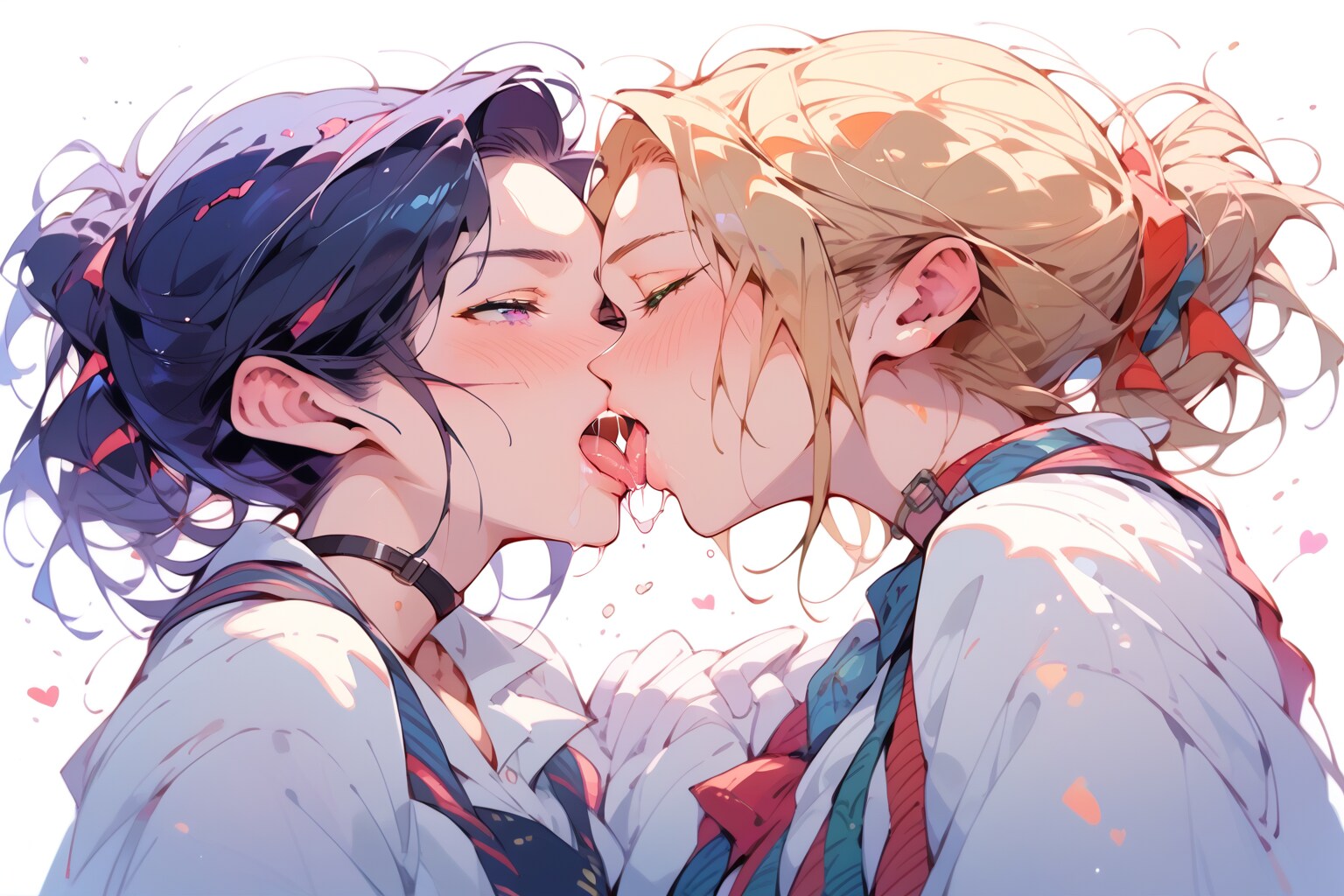 kiss...