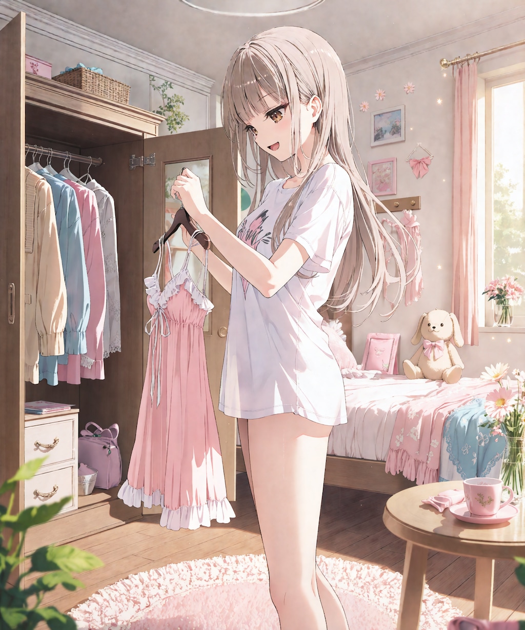 おはよう月曜日 今日はどれ着ようか？