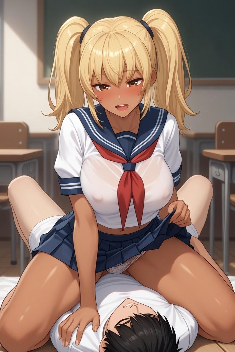 ｢んっ…先生の…おっきくなってるよ♥️｣