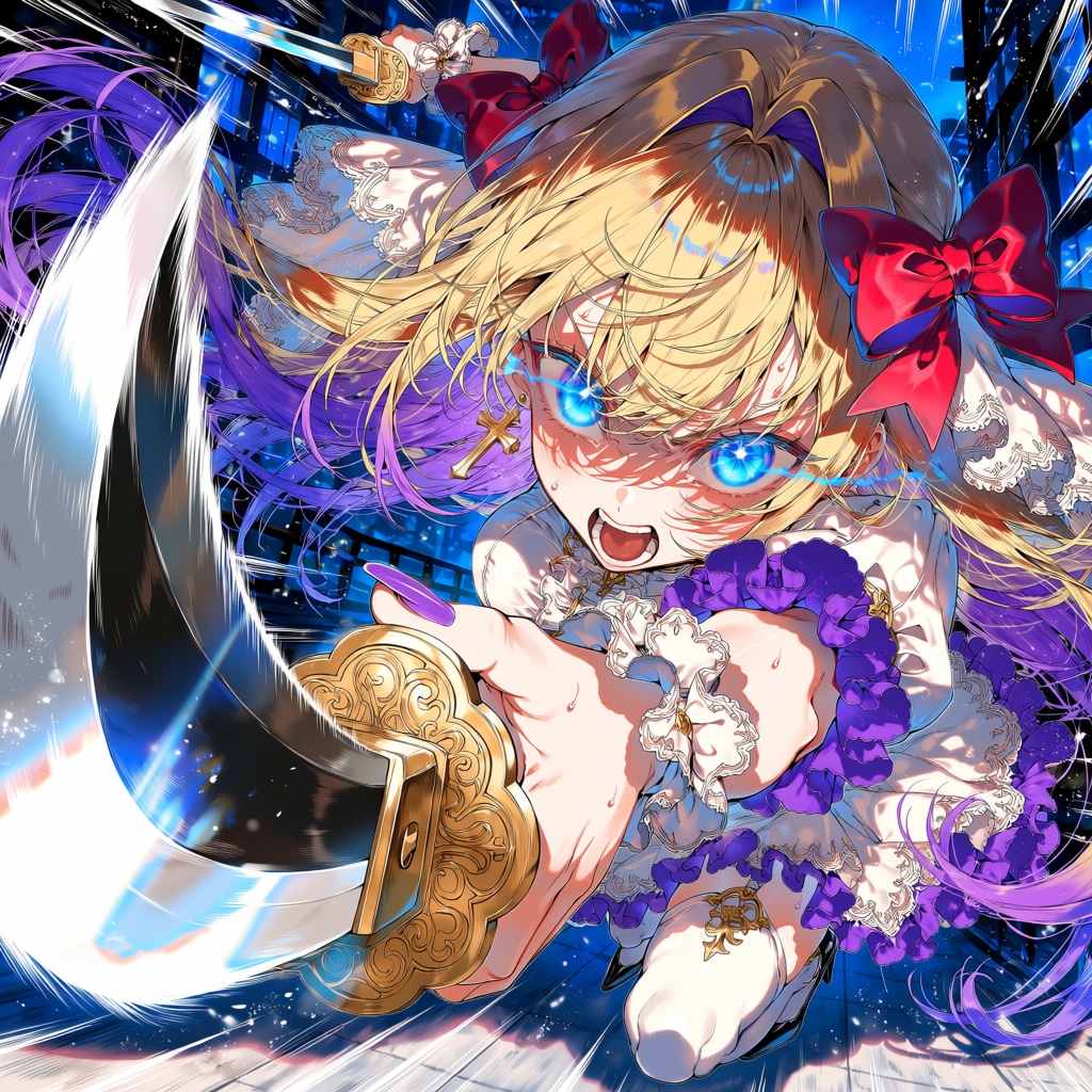 覚悟が決まっている魔法少女