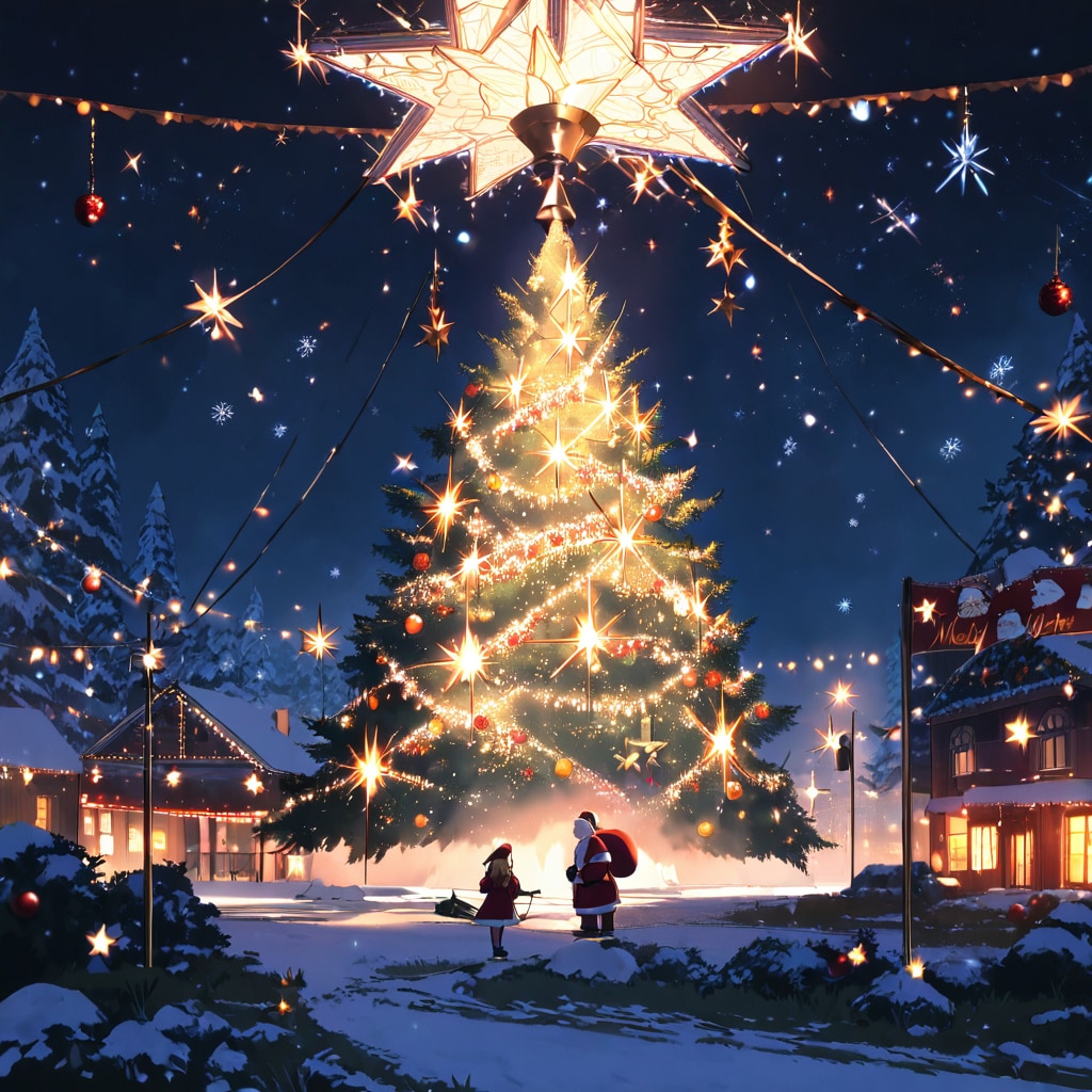 Under the Christmas Stars | の人気AIイラスト・グラビア