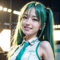 AIコスプレ：初音ミク 2枚目
