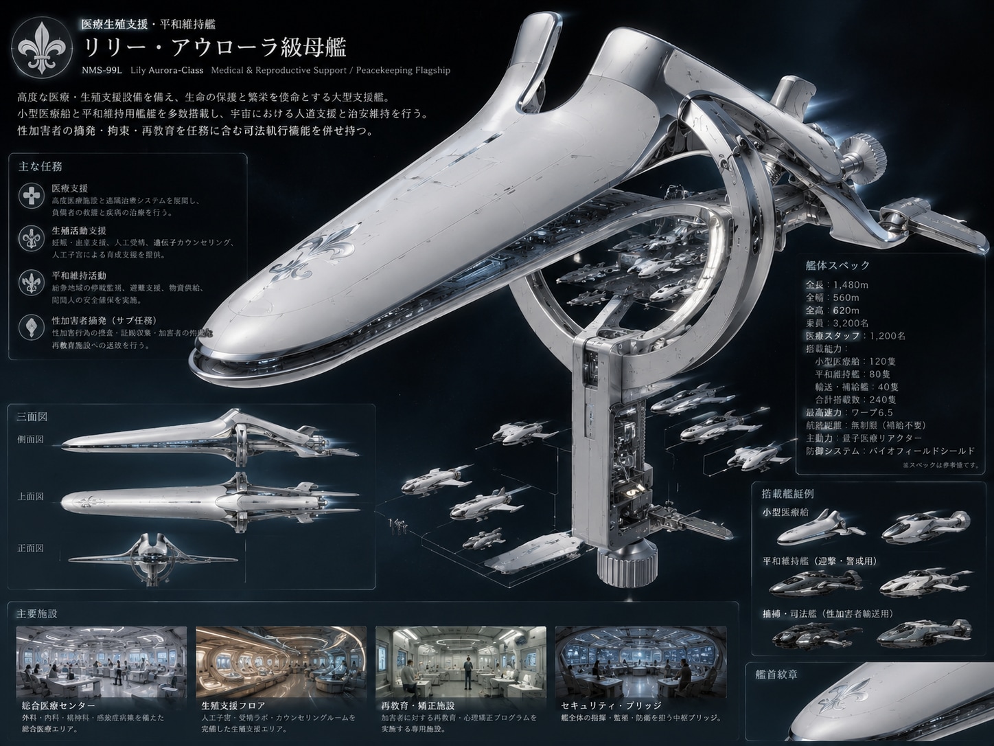 アレなデザインの宇宙船