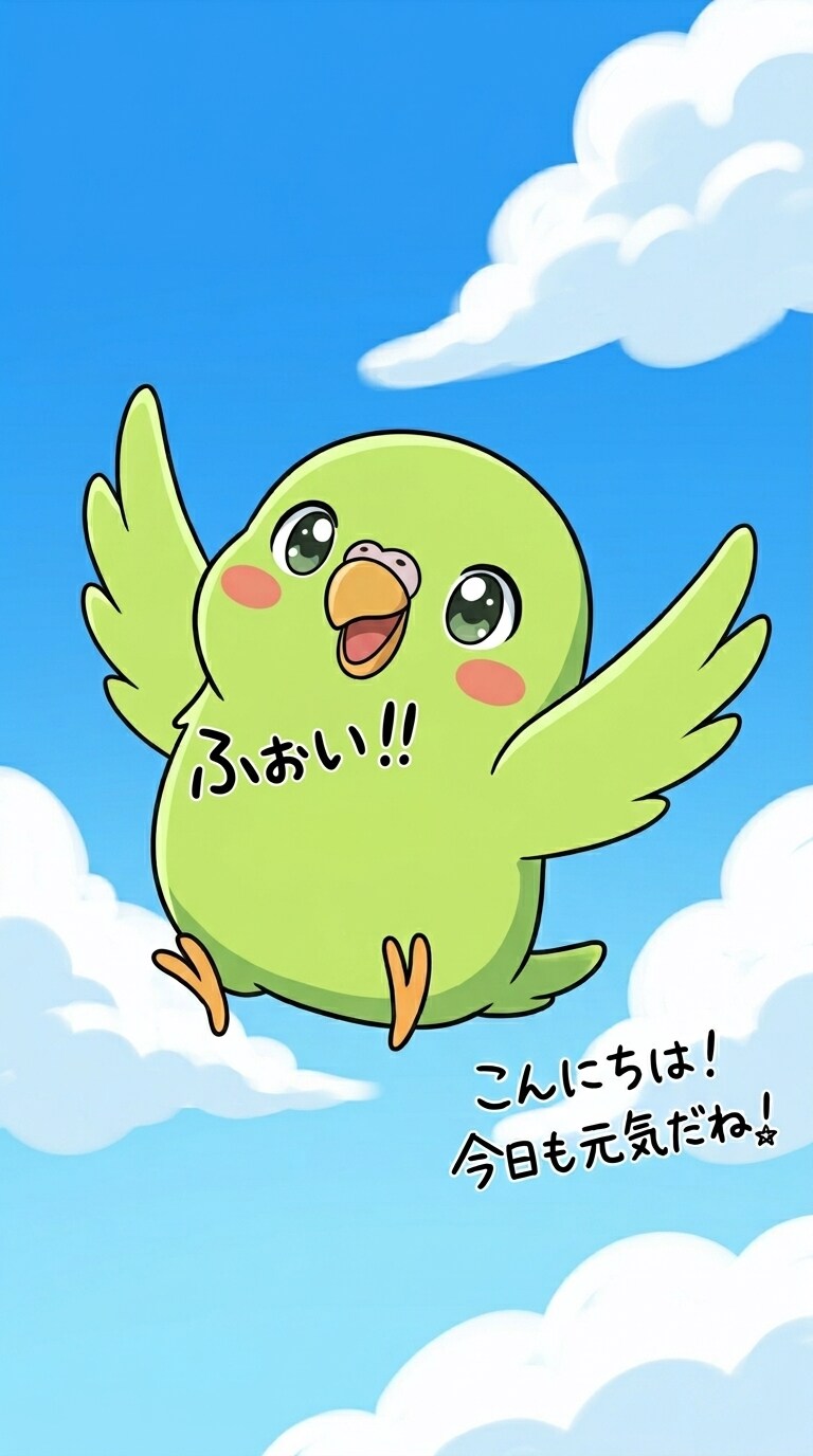 喋るインコのお友達