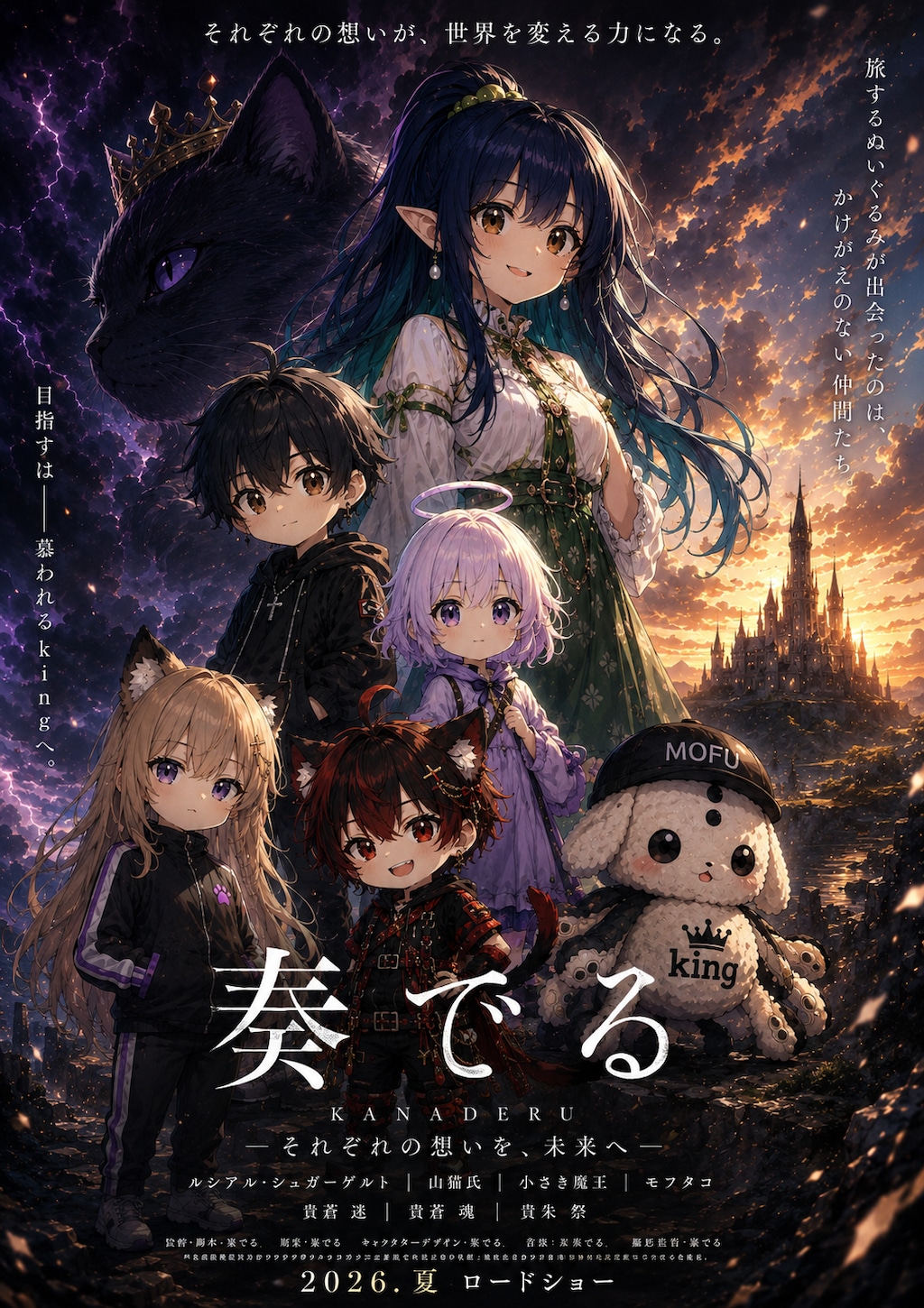 映画ポスター風