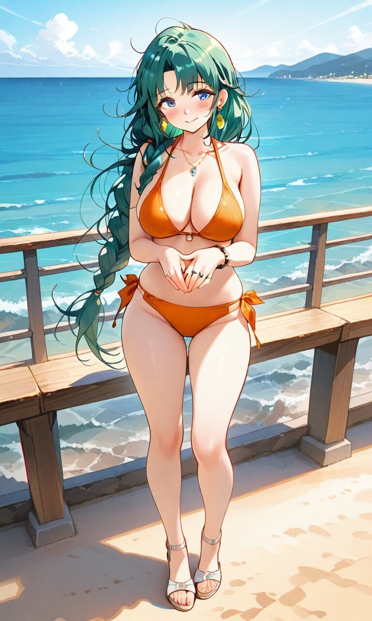 リリアンさんの水着姿