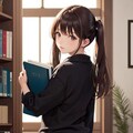 図書室でパンチラ 3枚目