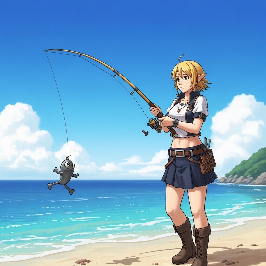 PSO2 EP2,3,4風 釣り