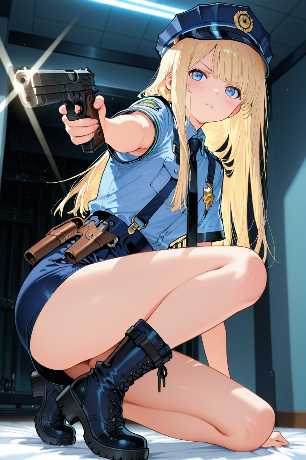 新人さん今日は銃撃戦