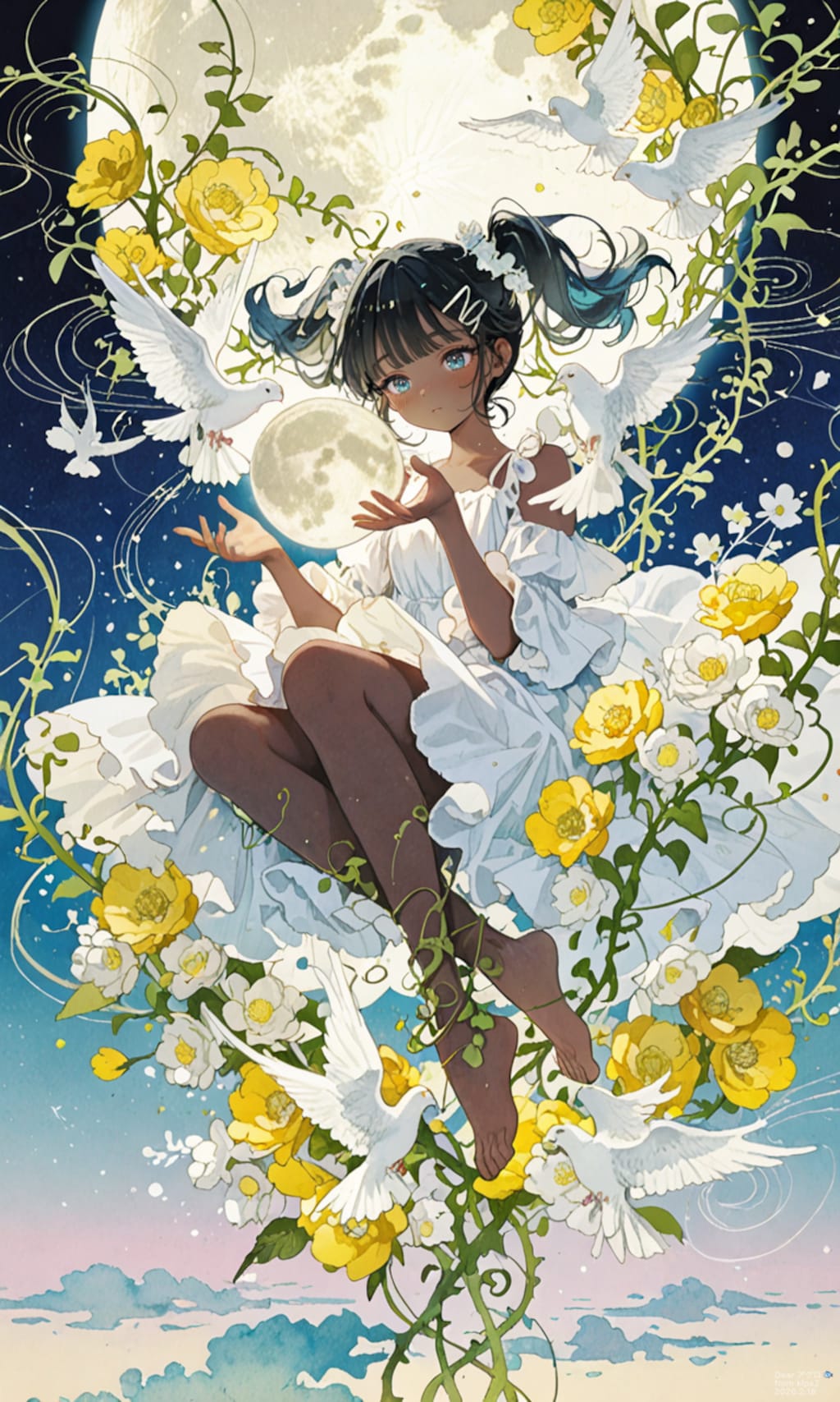 こなつちゃん　羽ばたき2