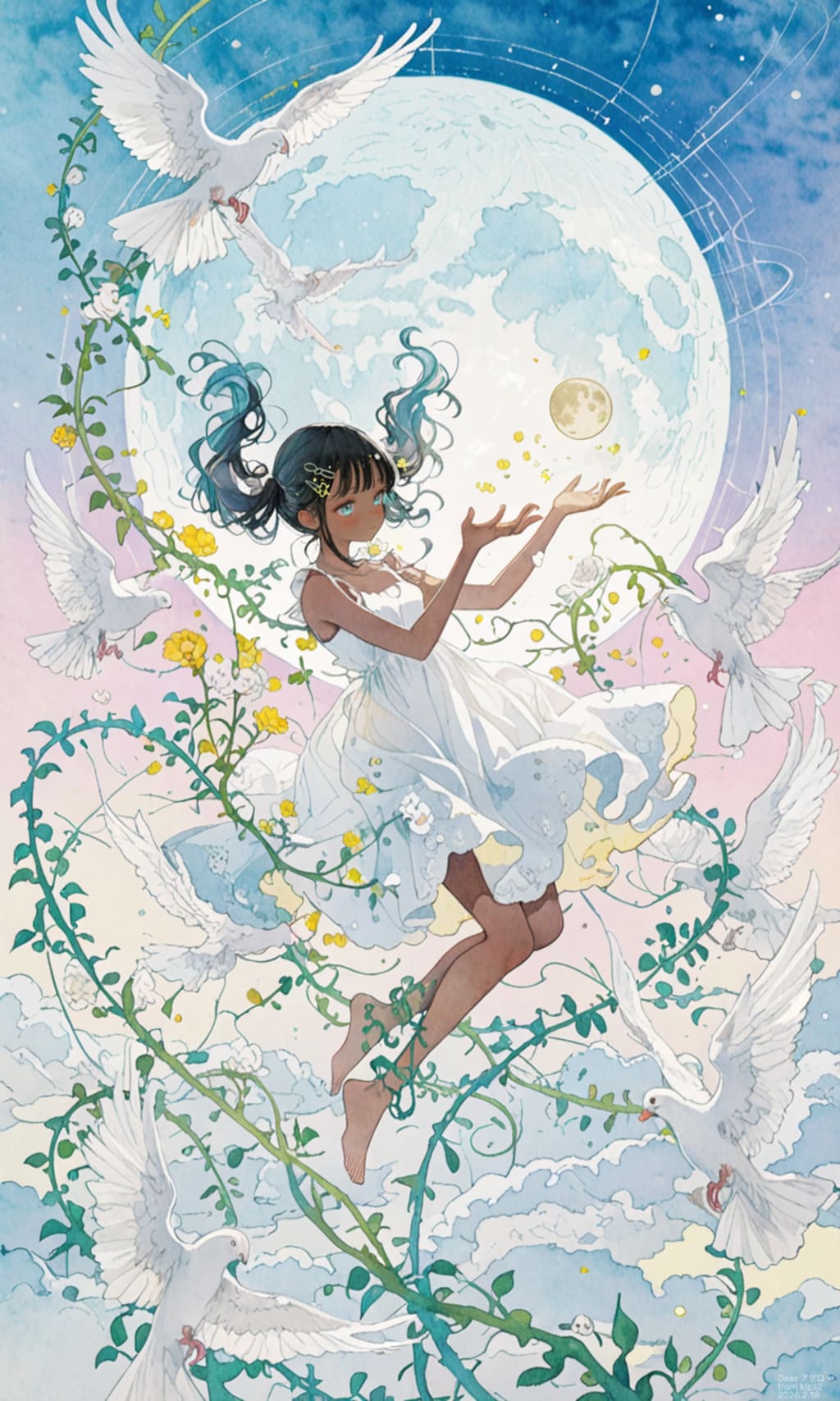 こなつちゃん　羽ばたき2