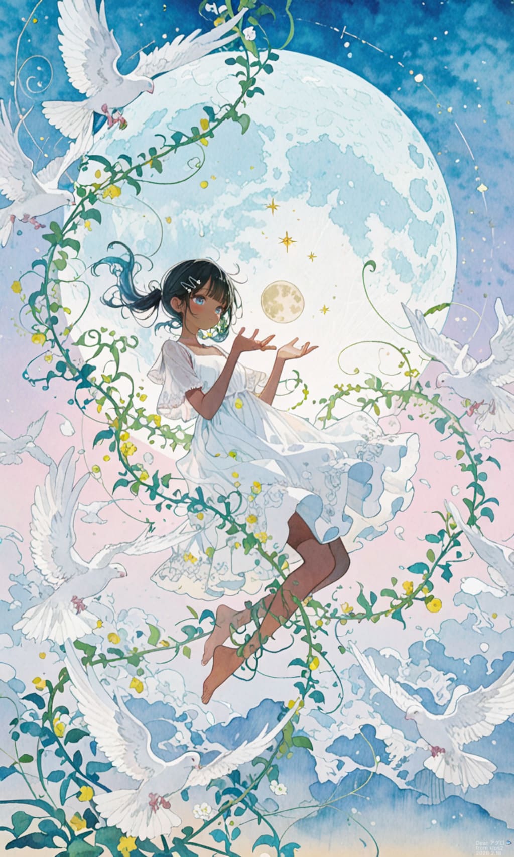 こなつちゃん　羽ばたき2