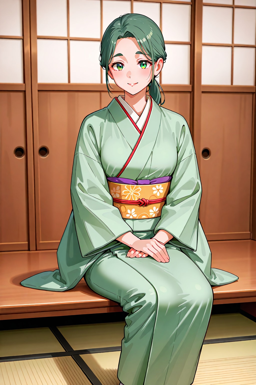 和のミントグリーン