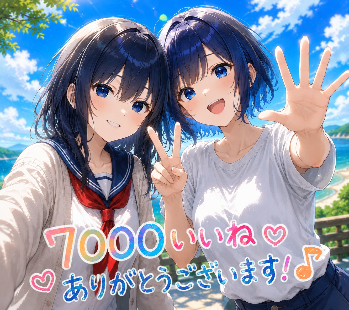 7000いいね | の人気AIイラスト・グラビア