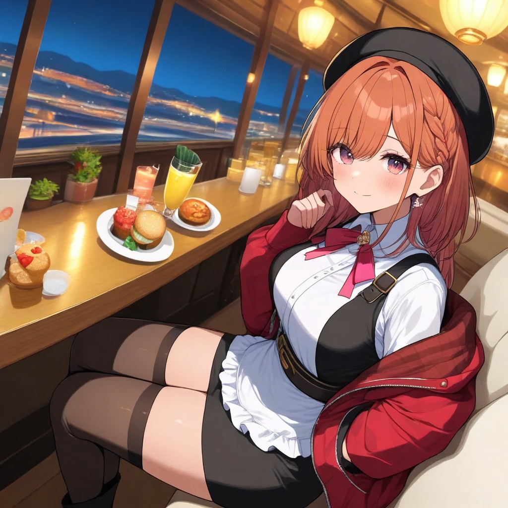 夜景が見えるレストラン