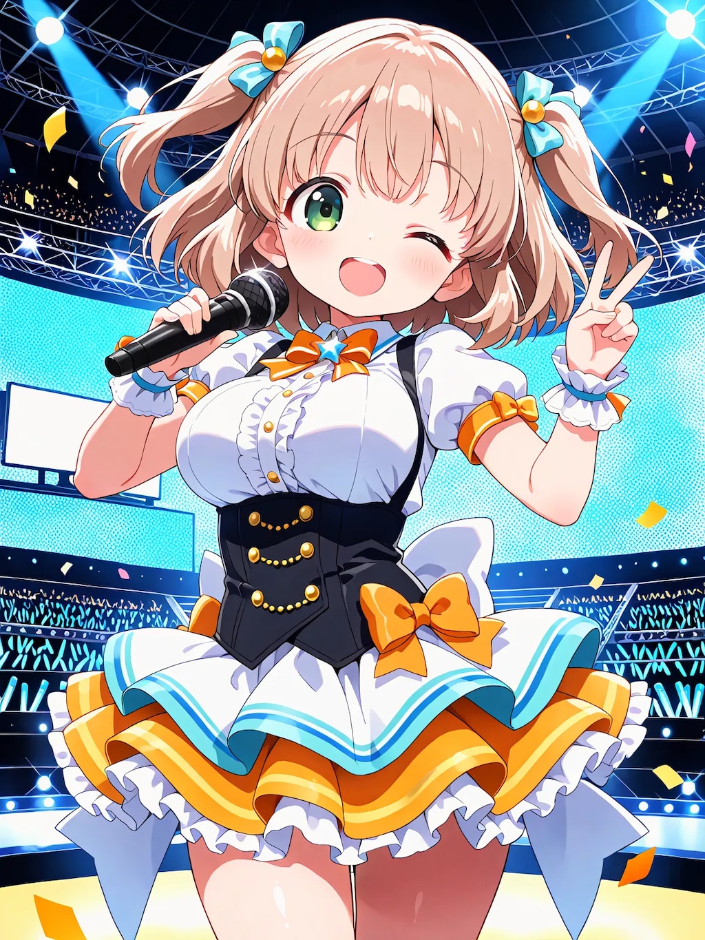 はっぴーピースサイン・らぶりーがーるずステージVer.
