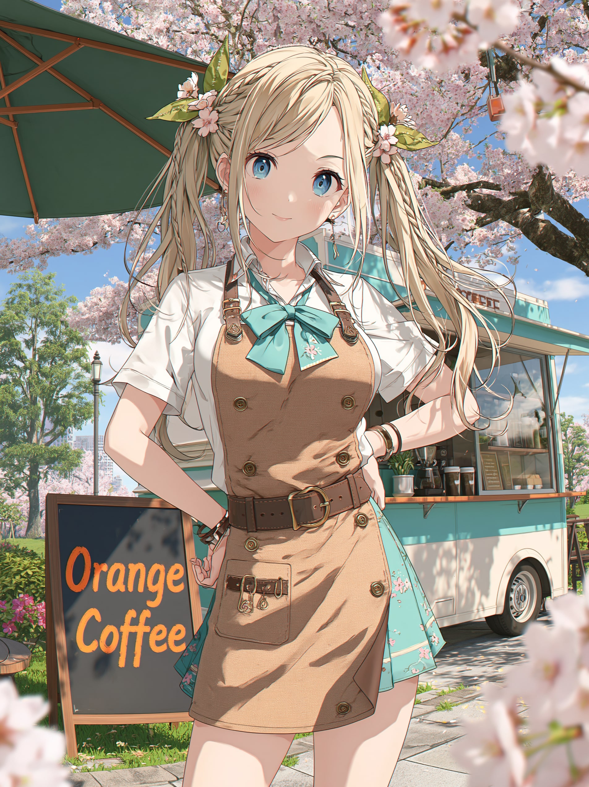 桜風、開店 | の人気AIイラスト・グラビア