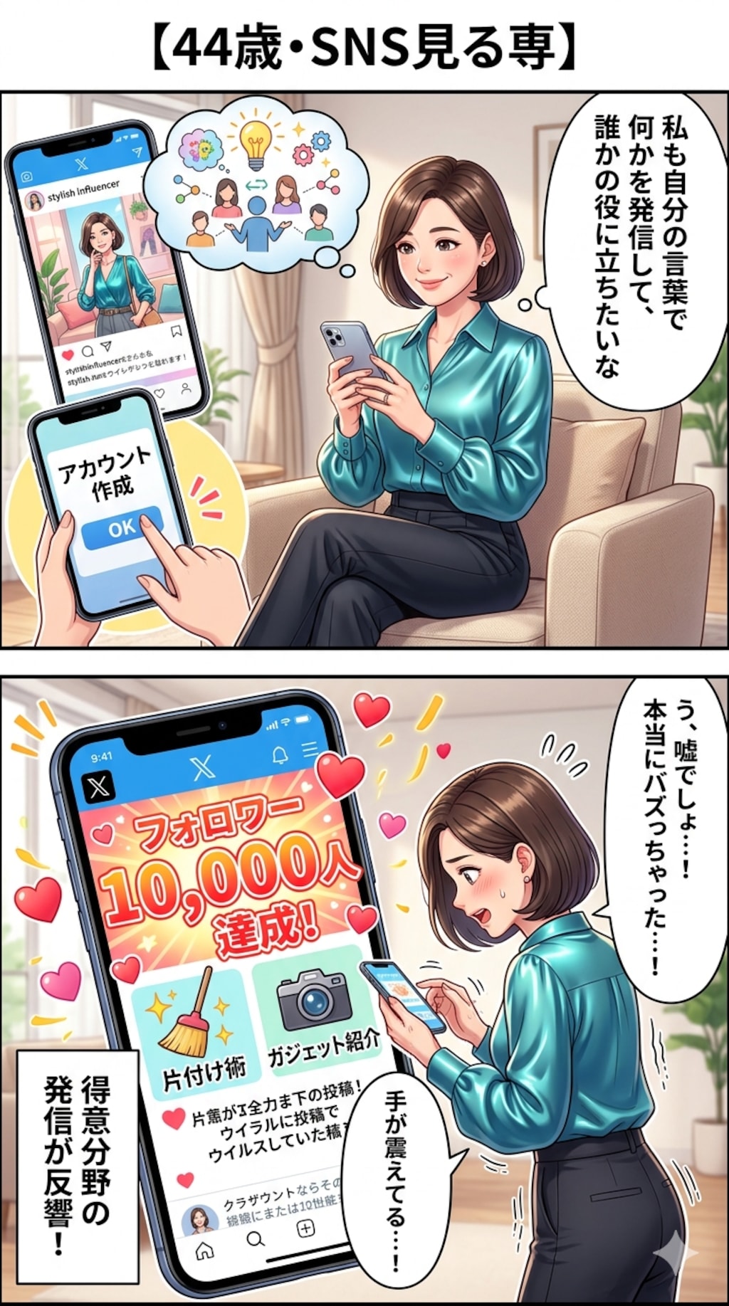 2コマ漫画