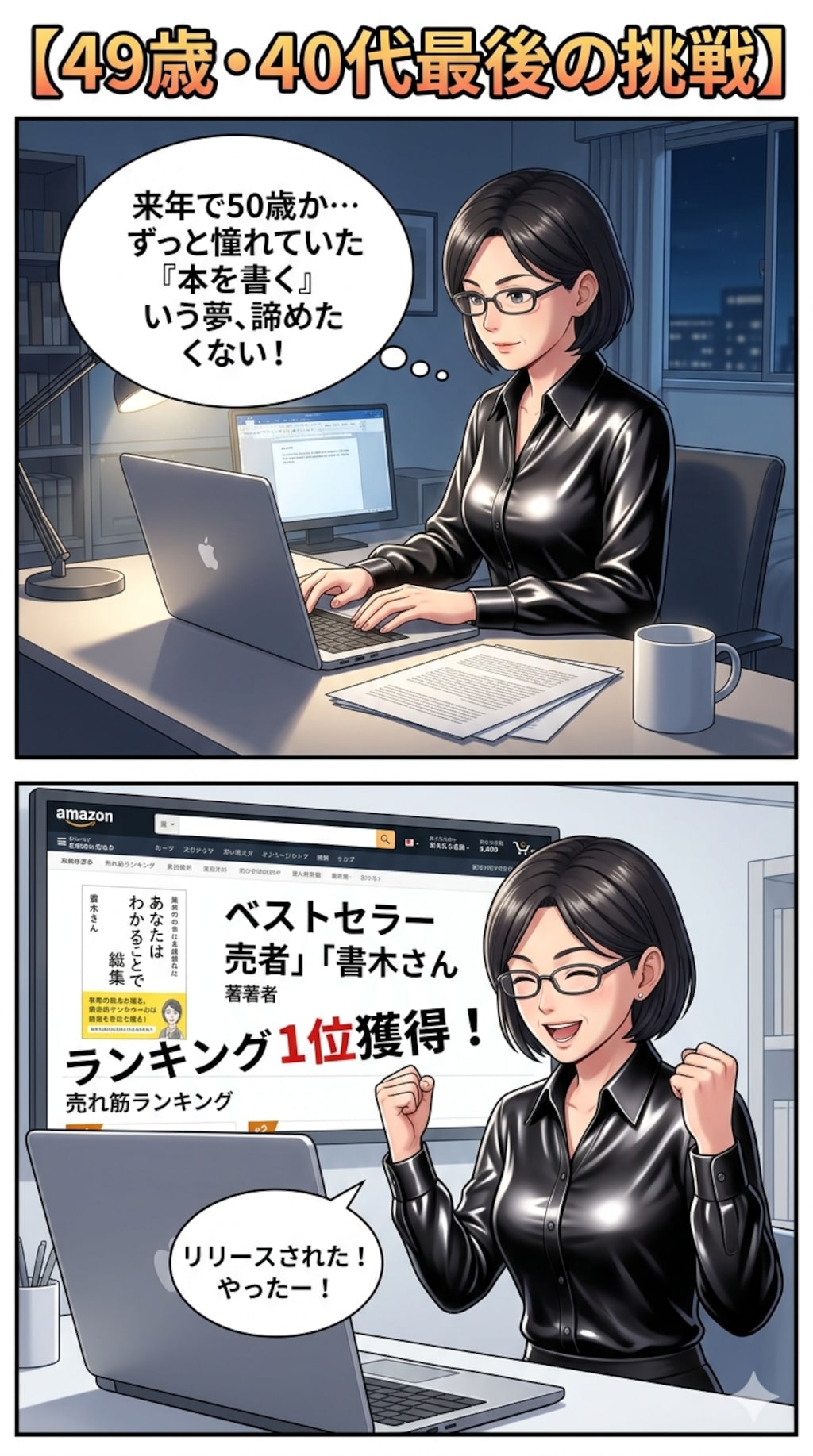 2コマ漫画